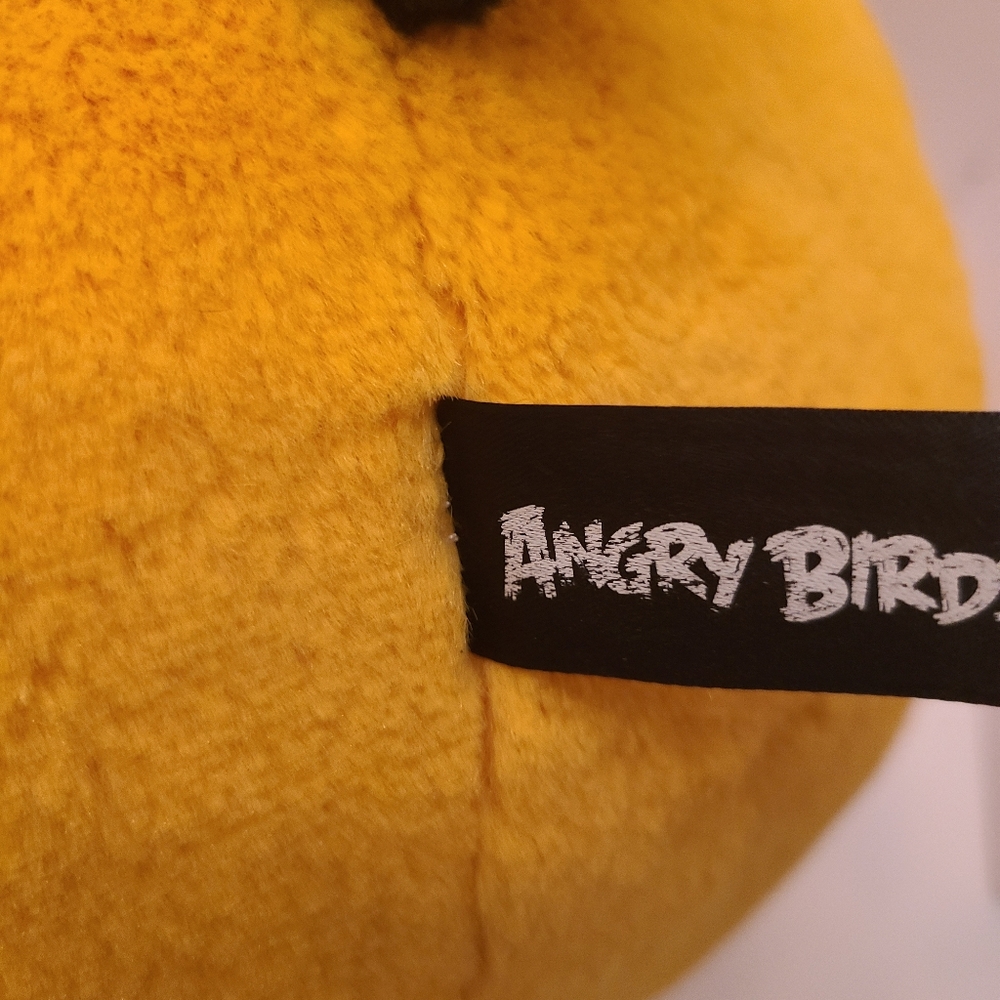 Angry Birds Plush Bubbles Yellow, Pre-owned, No Sound, some stains - Picture 8 of 10
